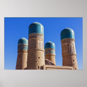 Affiche Bukhara, Ouzbékistan - Chor Mineur Madrassah