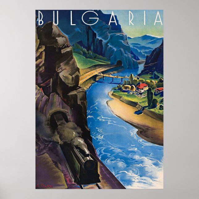 AFFICHE BULGARIE (Devant)