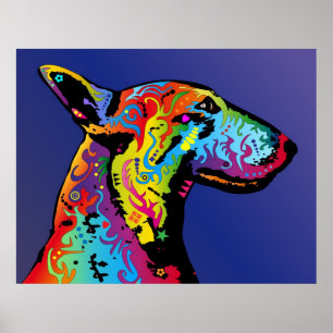 Affiche Bull Terrier