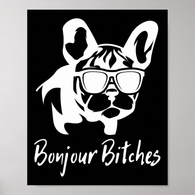 Affiche Bulldog Bonjour Es (Devant)