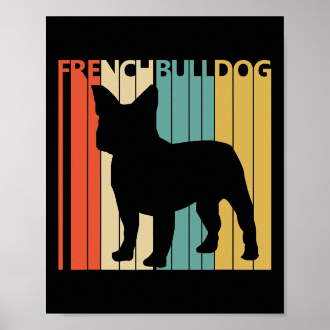 Affiche Bulldog Frenchie (Devant)