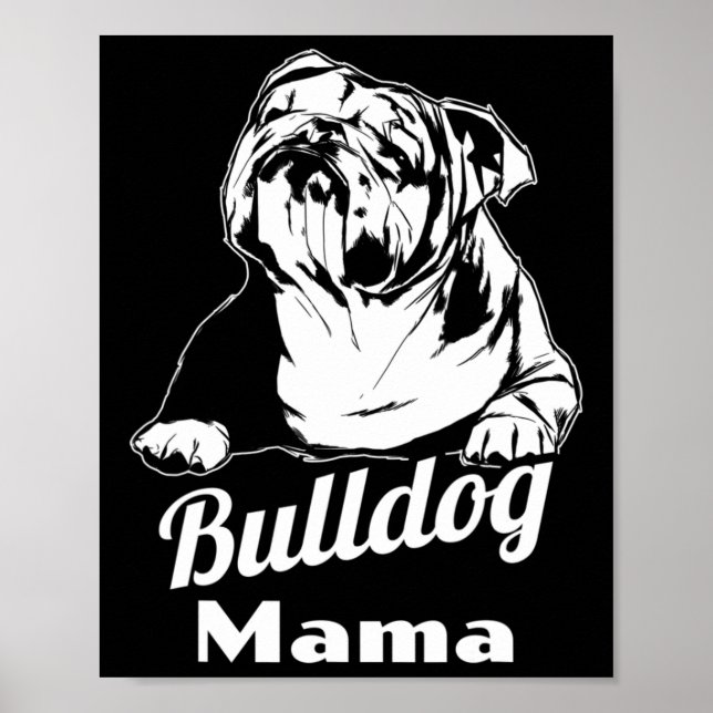 Affiche Bulldog Mama (Devant)