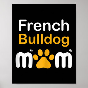 Affiche Bulldog Maman