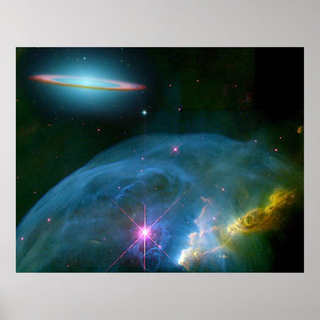 Affiche Bulle Nebula, & (Devant)