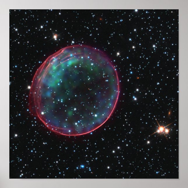 Affiche Bulle spatiale (Devant)