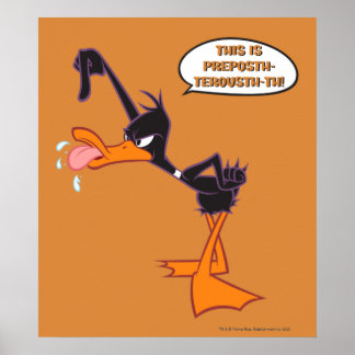 Affiche Bulle vocale Daffy