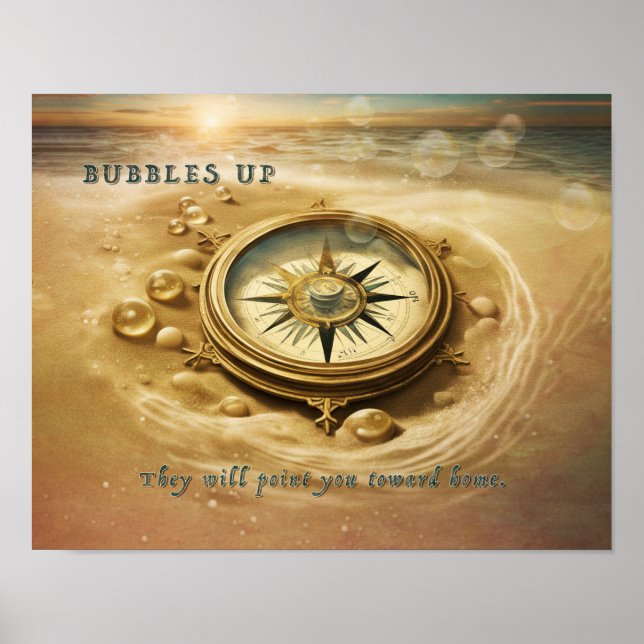 Affiche Bulles - (Devant)