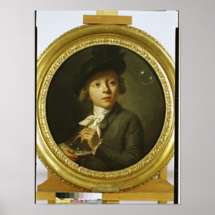 Affiche Bulles de savon, 1784