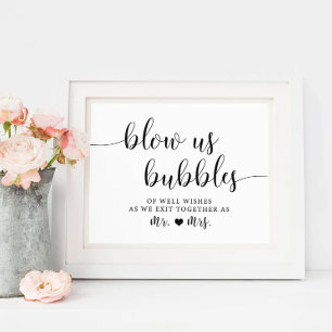 Affiche Bulles Mariages rustiques Envoyer Désactiver