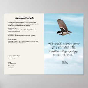 Affiche Bulletin Eglise