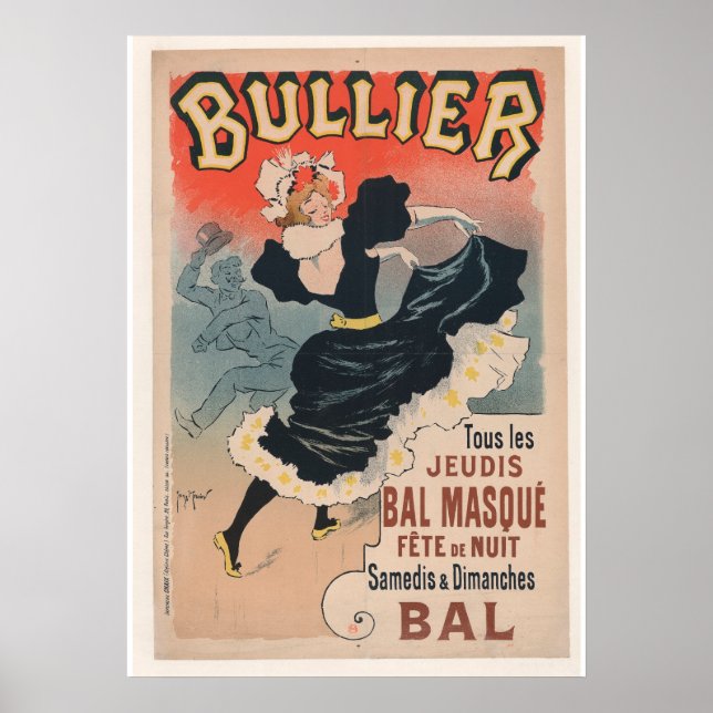 Affiche Bullier (Devant)