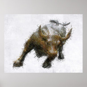 Affiche BULLISH on the MARKETS