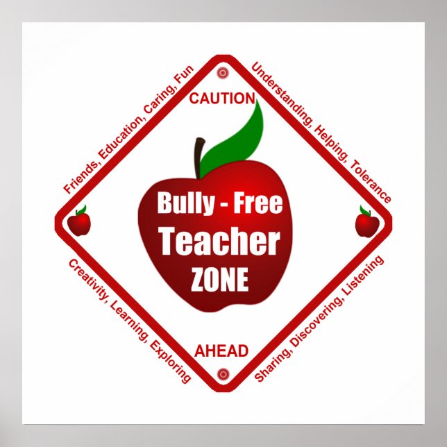 Affiche Bully - Zone d'enseignant libre (Devant)