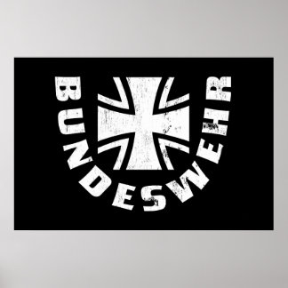 Affiche Bundeswehr Deutschland, Luftwaffe, Force aérienne