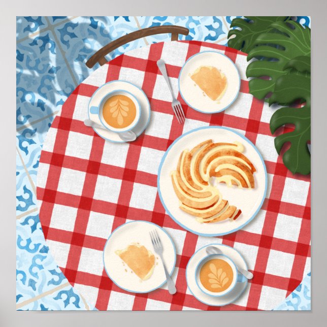 Affiche Bundt Cake and Coffee for Two (Devant)