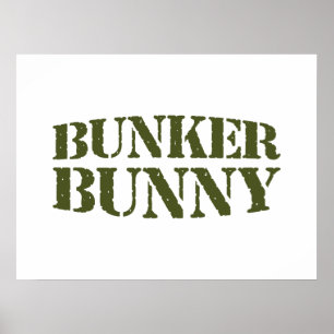 AFFICHE BUNKER BUNNY