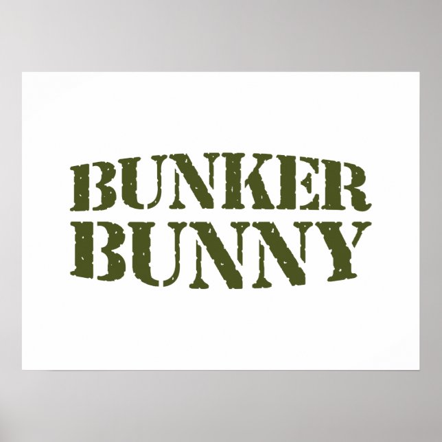 AFFICHE BUNKER BUNNY (Devant)