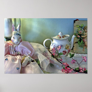 Affiche Bunny And Teapot