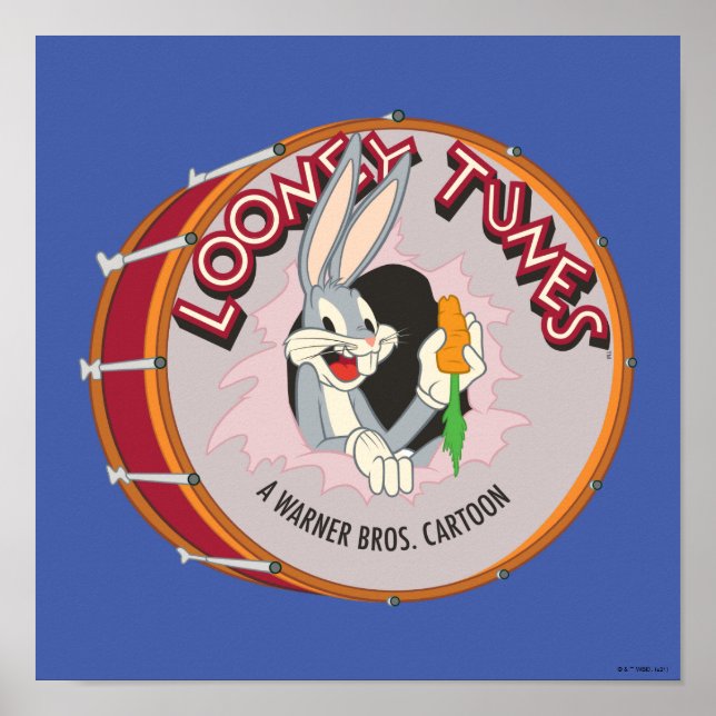 Affiche BUNNY™ - Bonnet à l'intérieur de LOONEY TUNES™ (Devant)