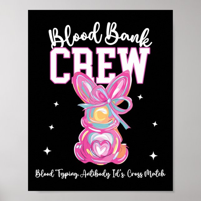 Affiche Bunny Bow Sang de Pâques Bynk Équipage Médicale La (Devant)