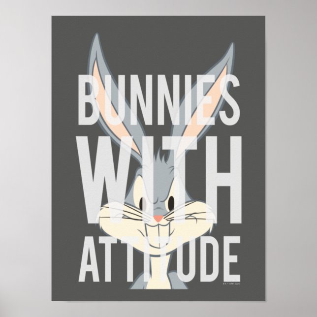 Affiche BUNNY™ BUNNY Avec Attitude (Devant)
