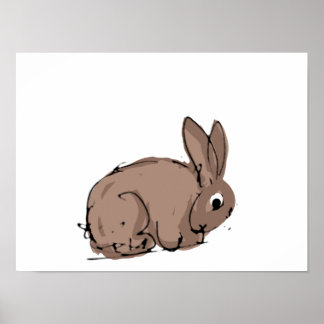 Affiche Bunny Card