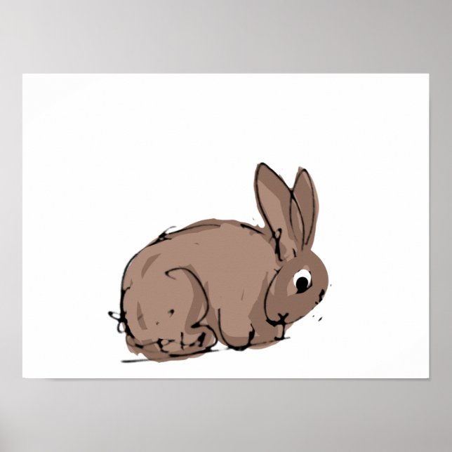 Affiche Bunny Card (Devant)