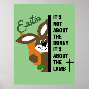Affiche Bunny de Pâques