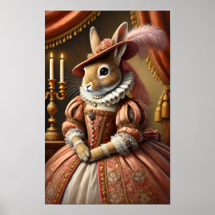 Affiche Bunny Duchess Renaissance