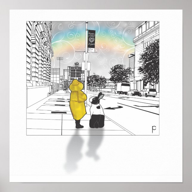 AFFICHE BUNNY LOVE (Devant)