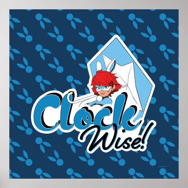 Affiche Bunnyx | Clock Wise ! (Devant)