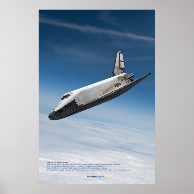 Affiche Buran Spaceplane: Cloud Descent (Devant)