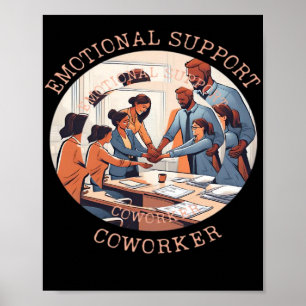 Affiche Bureau du collaborateur d'aide émotionnelle