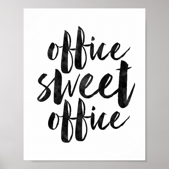 Affiche Bureau Sweet (Devant)