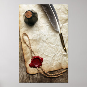 Affiche Bureau vintage