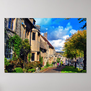 Affiche Burford Cottage Cotswolds West Oxfordshire
