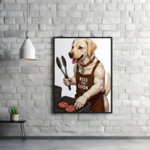 Affiche Burger, Baguette, Baguette, Boss Grill