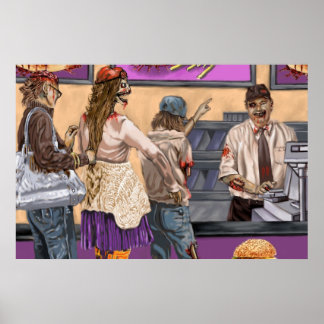 Affiche Burgers cérébraux