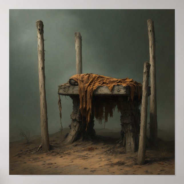 Affiche Burial Platform (Devant)