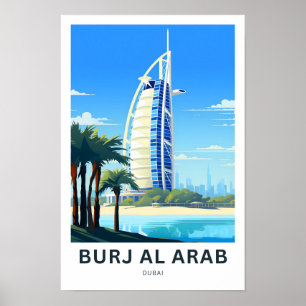 Affiche Burj Al Arab Dubai