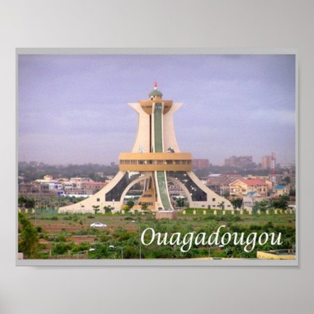 Affiche Burkina Faso - (Devant)