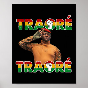 Affiche Burkina Faso - Ibrahim Traoré _ Thomas Sankara