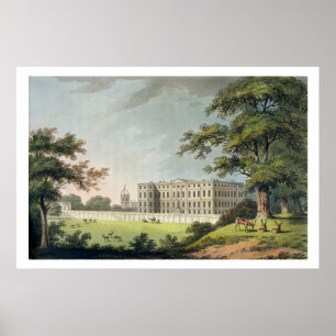 Affiche Burley, Rutlandshire (litho de couleur)
