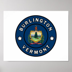 Affiche Burlington Vermont