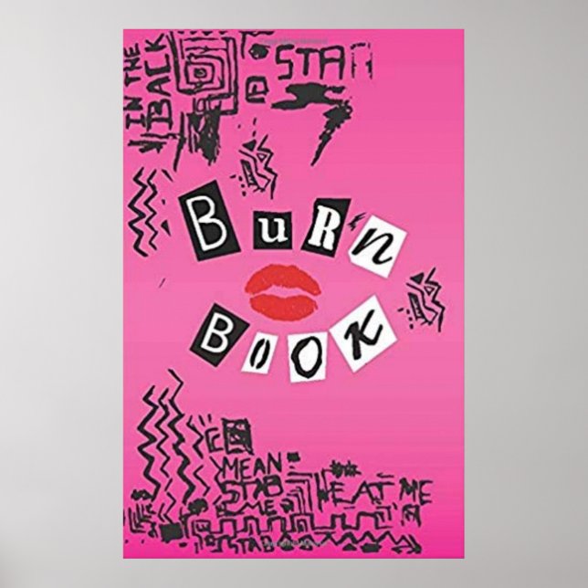 Affiche Burn Book (Devant)