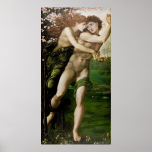 Affiche Burne-Jones - Phyllis Et Déophobe