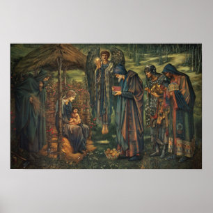 Affiche Burne-Jones - Star De Bethléhem