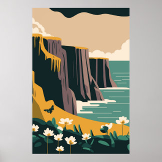 Affiche Burren Irlande