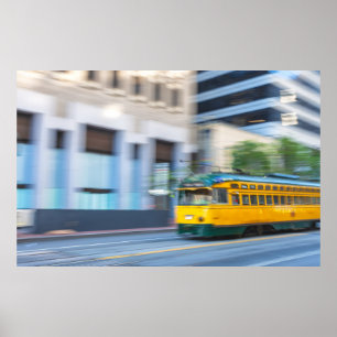 Affiche Bus San Francisco Trolley