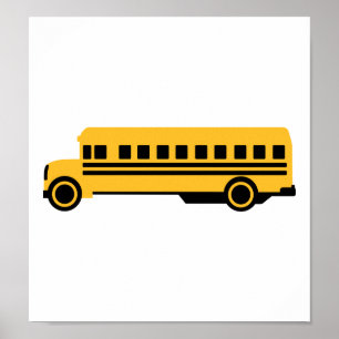 Affiche Bus scolaire